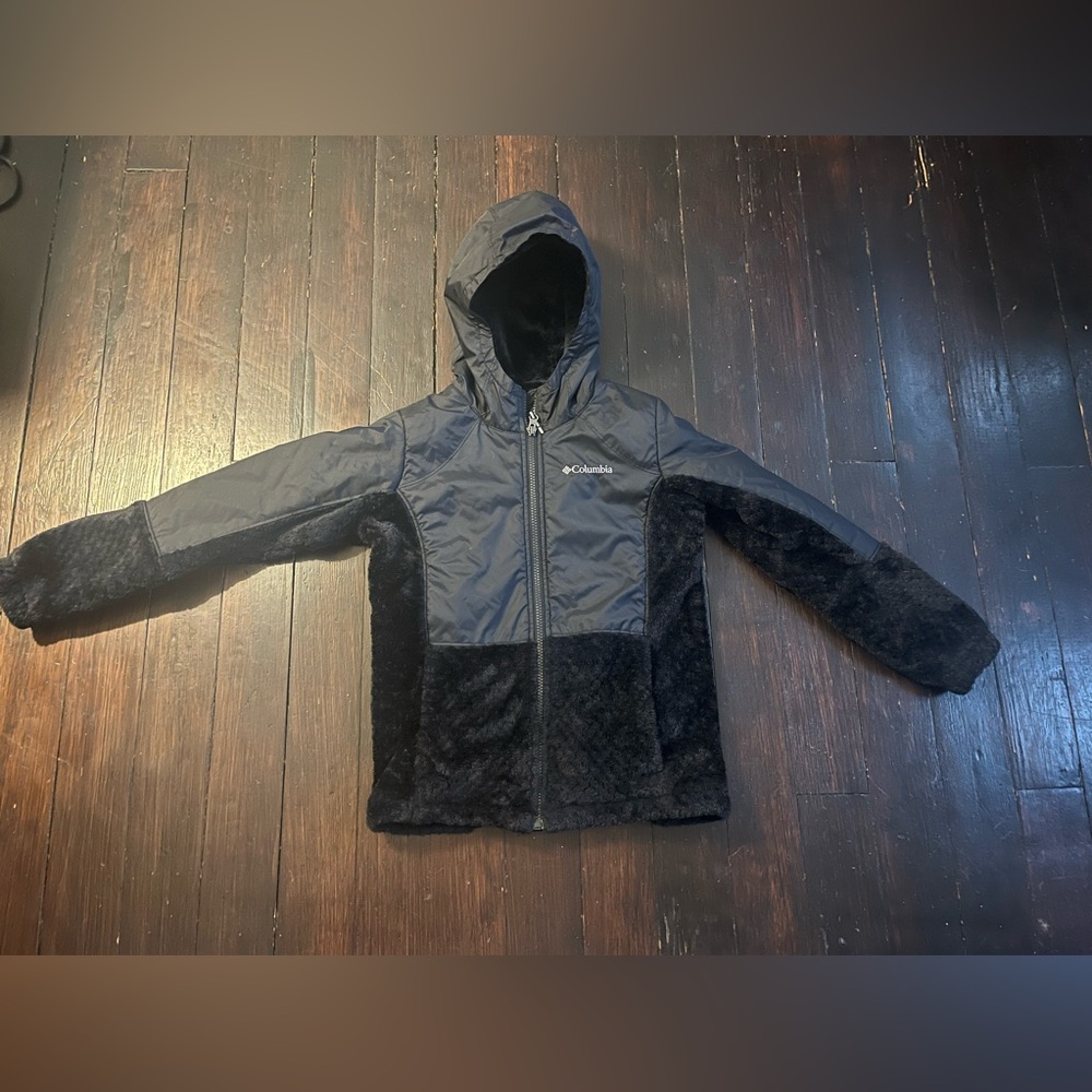 Girls Black Columbia Jacket size M